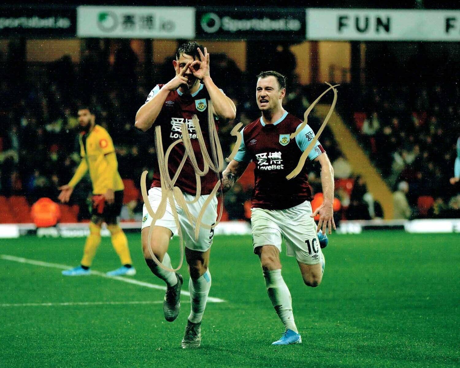 James TARKOWSKI SIGNED Autograph 10x8 Photo Poster painting 1 AFTAL RD COA Burnley FC Football