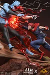 1/8 Scale Last Attack Yuji Itadori VS Mahito with LED - Jujutsu Kaisen Resin Statue - Light and Dust Studio