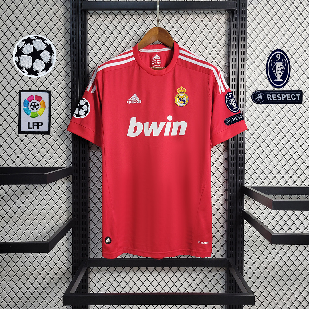 Retro Real Madrid 11-12 Third Red Jersey