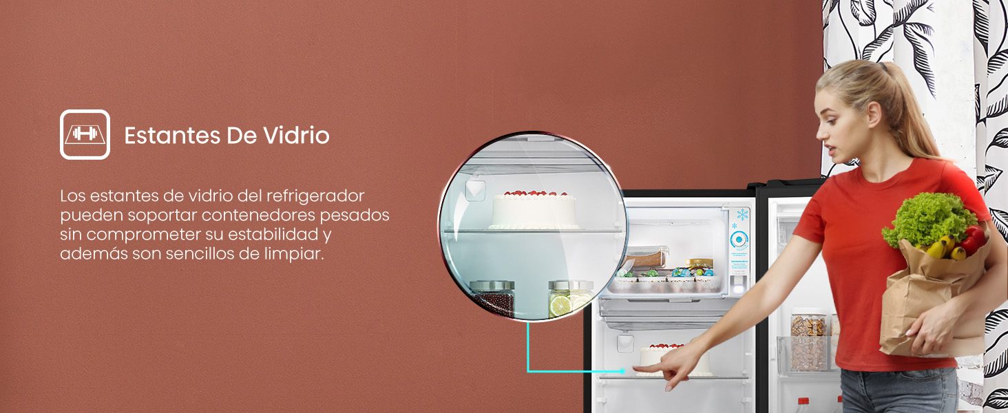 Estantes de Vidrio