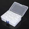 Transparent Diamond Painting Storage Box for Jewelry Nail Art Container (42 Slots)