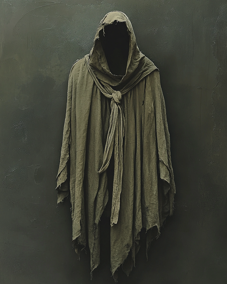 Solid color necktie long wizard cape c4b1