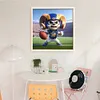 【Limited Stock Sale】Los Angeles Rams Football-11CT Stamped Cross Stitch 40*40cm tapestrymarket