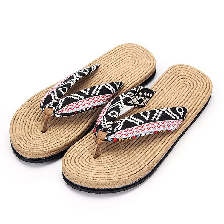 Anti-stink flip-flops casual clip feet beach ladies sandals