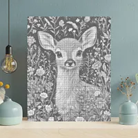 Innocent Fawn - Dot Painting