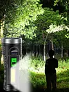 COB Flashlight IPX4 Waterproof Searchlight 4 Modes for Hiking Climbing Emergency
