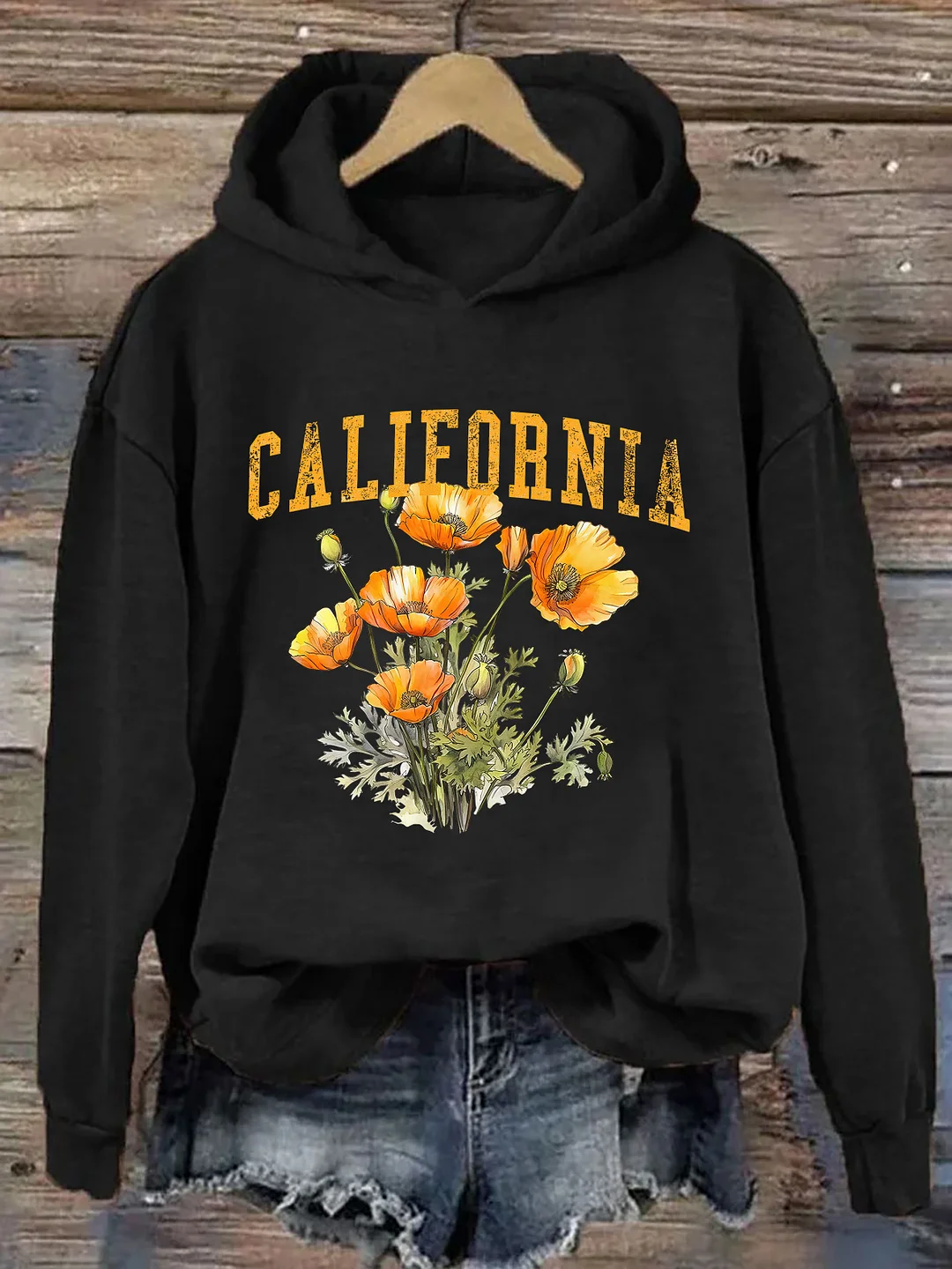 California State Flower Hoodie