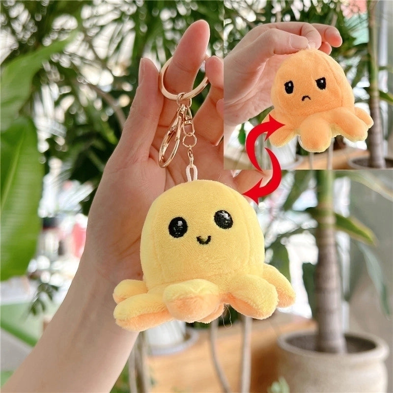 Cute Octopus Pp Cotton Women’s Bag Pendant Keychain
