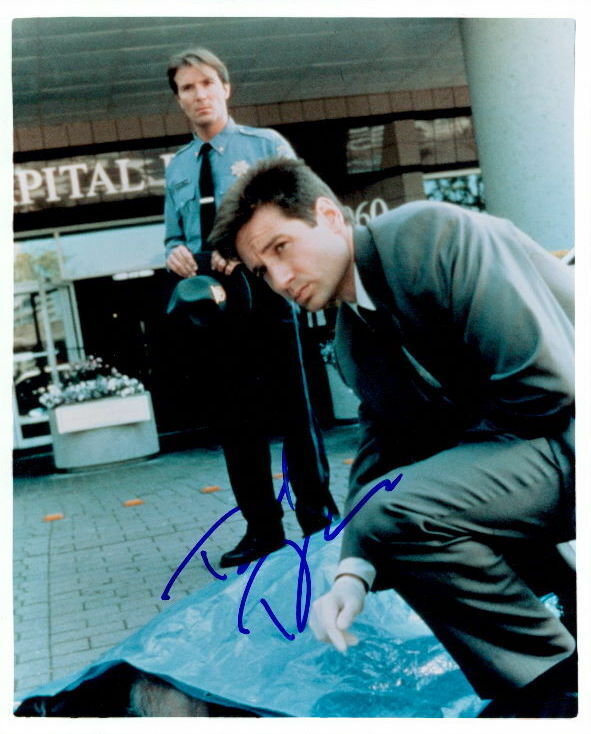 David Duchovny (X-Files) signed 8x10 Photo Poster painting in-person