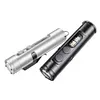 LED Tactical Flashlight with Hat Clip Super Bright Flashlight for Hiking Outdoor