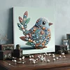 uk.everydayedeals DIY Pearl Painting With Frame - Handmade Self-Adhesive Pearls - Bird(30*30cm)