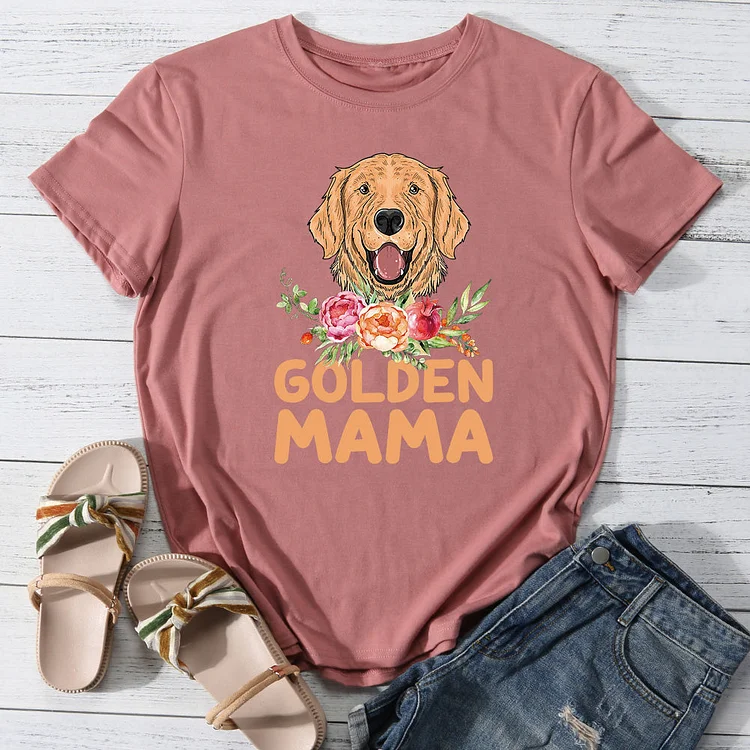 Golden mama T-shirt Tee -013524