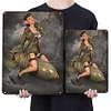Military Girl - Metal Tin Signs(8*12Inch/12*16Inch) - Garage&Transport