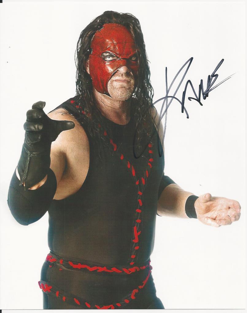 Glenn Jacobs aka Kane - WWE star signed Photo Poster painting