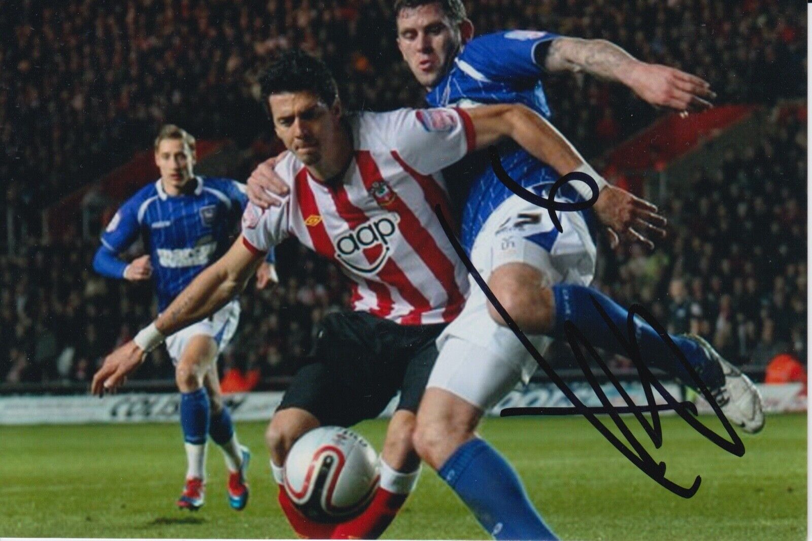 JOSE FONTE HAND SIGNED 6X4 Photo Poster painting - FOOTBALL AUTOGRAPH - SOUTHAMPTON 1.