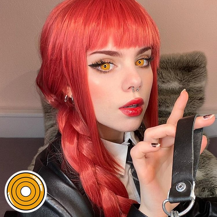Makima Halloween Contact Lenses