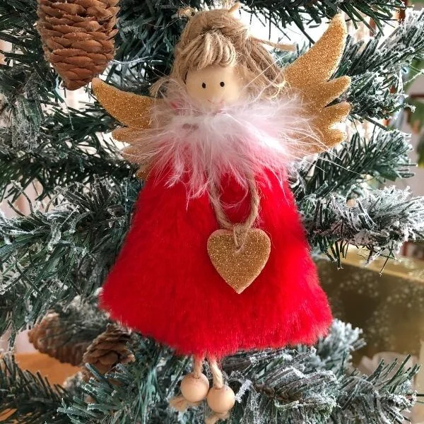 Handmade Christmas Angels Decoration