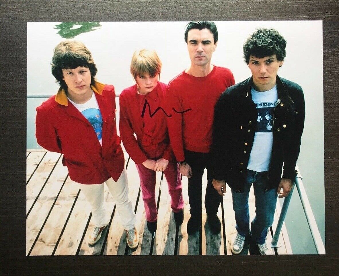 * DAVID BYRNE * signed autographed 11x14 Photo Poster painting * THE TALKING HEADS * PROOF * 5