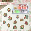 DIY Diamond Mosaic Keychain Christmas Countdown Mystery(Christmas-12pcs)