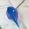 Single Head Calla Lily PU Texture Artificial Flower 