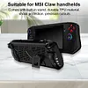 For MSI Claw Handheld Console TPU Case with Kickstand Full Protective Shell