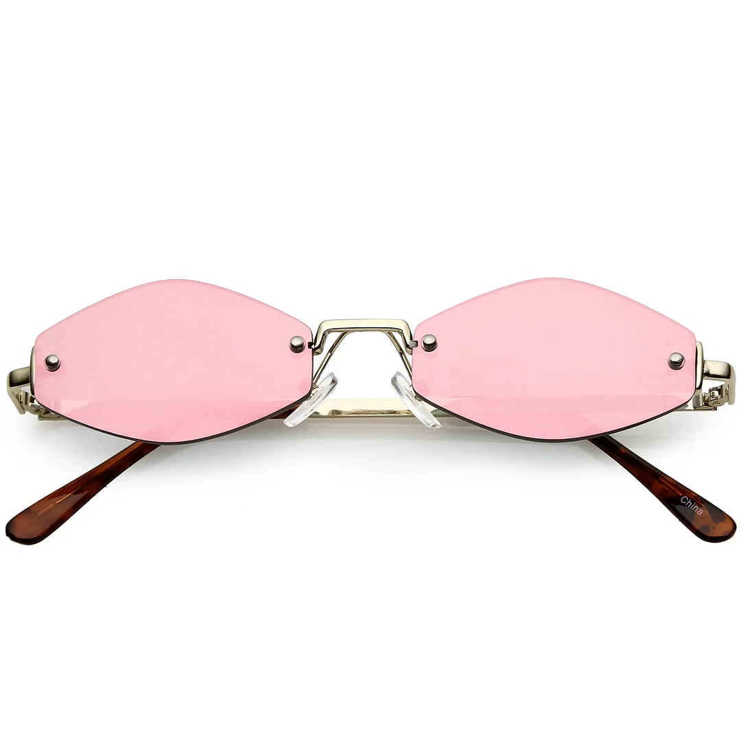 Retro Small Thick Bold Frame Women's Cat Eye glasses 52mm