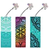 (US Only)3Pcs Butterfly DIY Diamond Art Bookmark Kaleidoscope Bookmark for Book Lovers