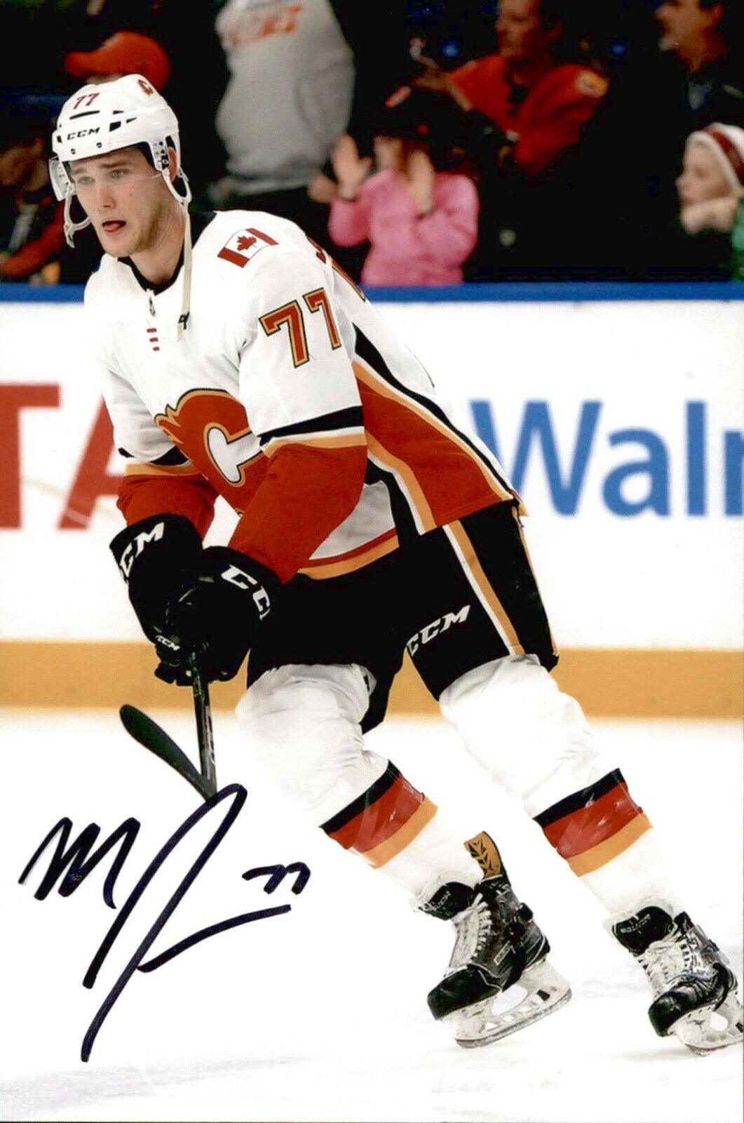 Mark Jankowski SIGNED autographed 4x6 Photo Poster painting CALGARY FLAMES #5