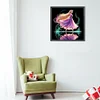 Danse princesse-plein rond diamant peinture-40 * 40cm