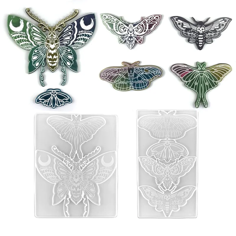 Butterfly Moth Wall Decoration Resin Mold