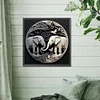 Diamond Painting-DIY Full Round Drill Elephant Relief