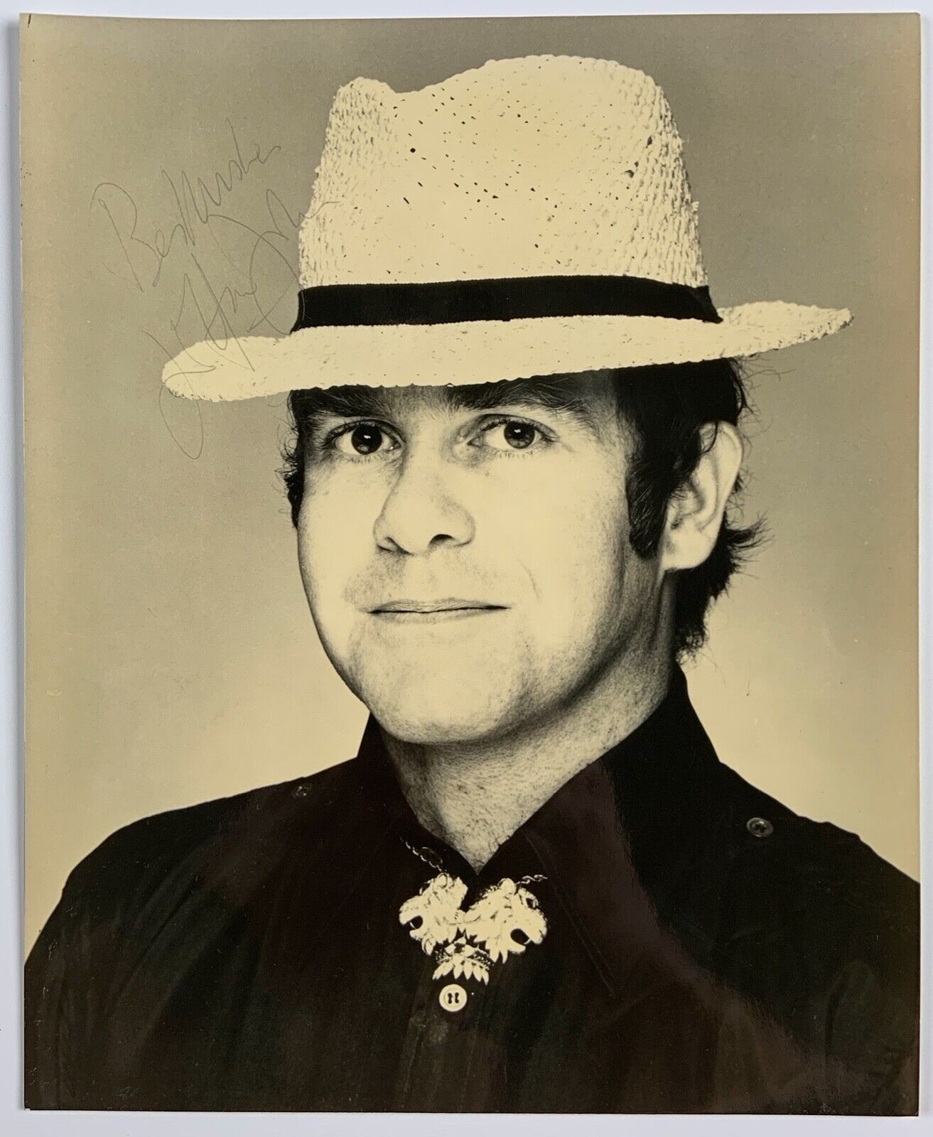 Elton John JSA Signed Autograph Photo Poster painting 8 x 10