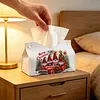 Large Size DIY Gnome Christmas Truck Diamond Painting Tissue Box