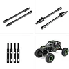 AMK UTB18 Front Axle Servo Mount + RC Front & Rear Drive Shaft CVD Axle for Axial RC Crawler 1/18 UTB18 Capra Unlimited Trail Buggy RTR AXI01002T1 Update Parts