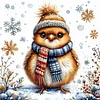 Winter Bird-11CT Stamped Cross Stitch Kit(40x40cm)