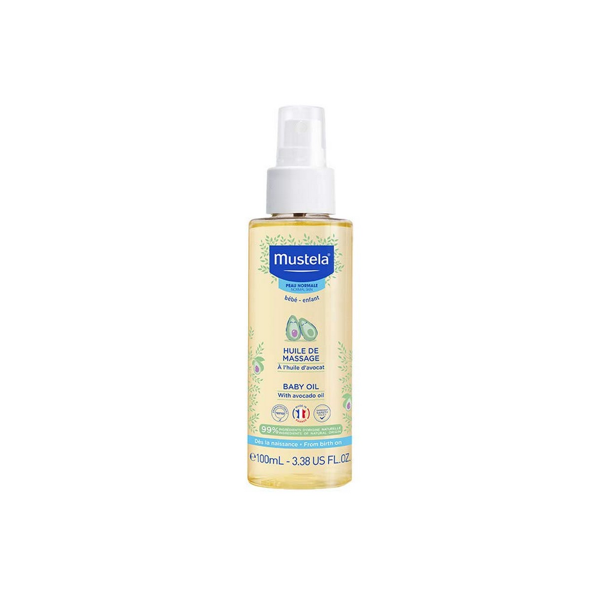 Body Oil for Baby Mustela Ni&ntilde;o 100 ml