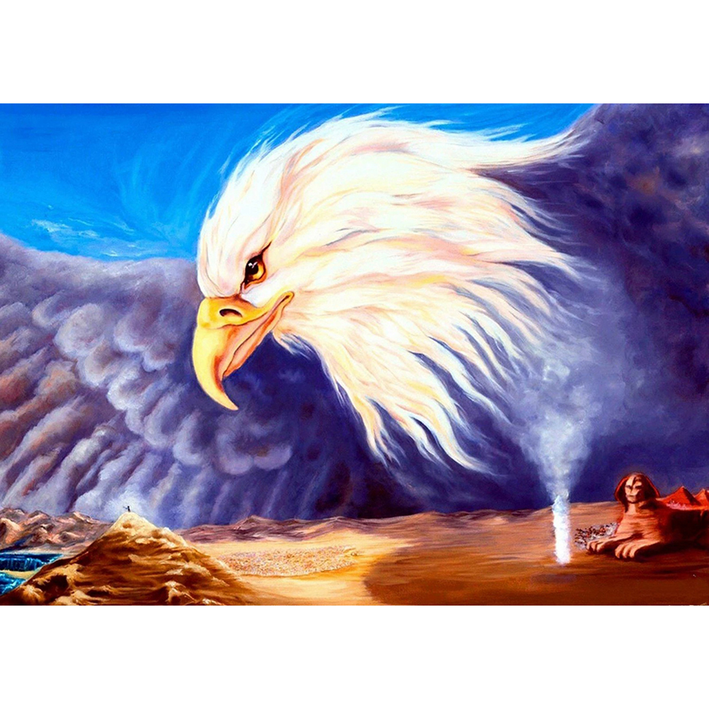 

Eagle-Round Drill Diamond Painting-40*30CM, 501 Original