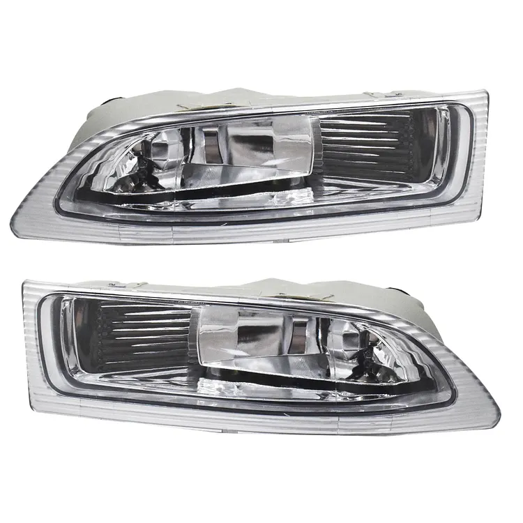 Silscvtt 2Pcs Fog Lights Assembly Replacement for 2004 2005 Toyota Sienna Clear Lens Left+Right Side (Passenger & Driver Side)