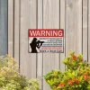 Warning - Vintage Metal Signs(12*16Inch) - Warning