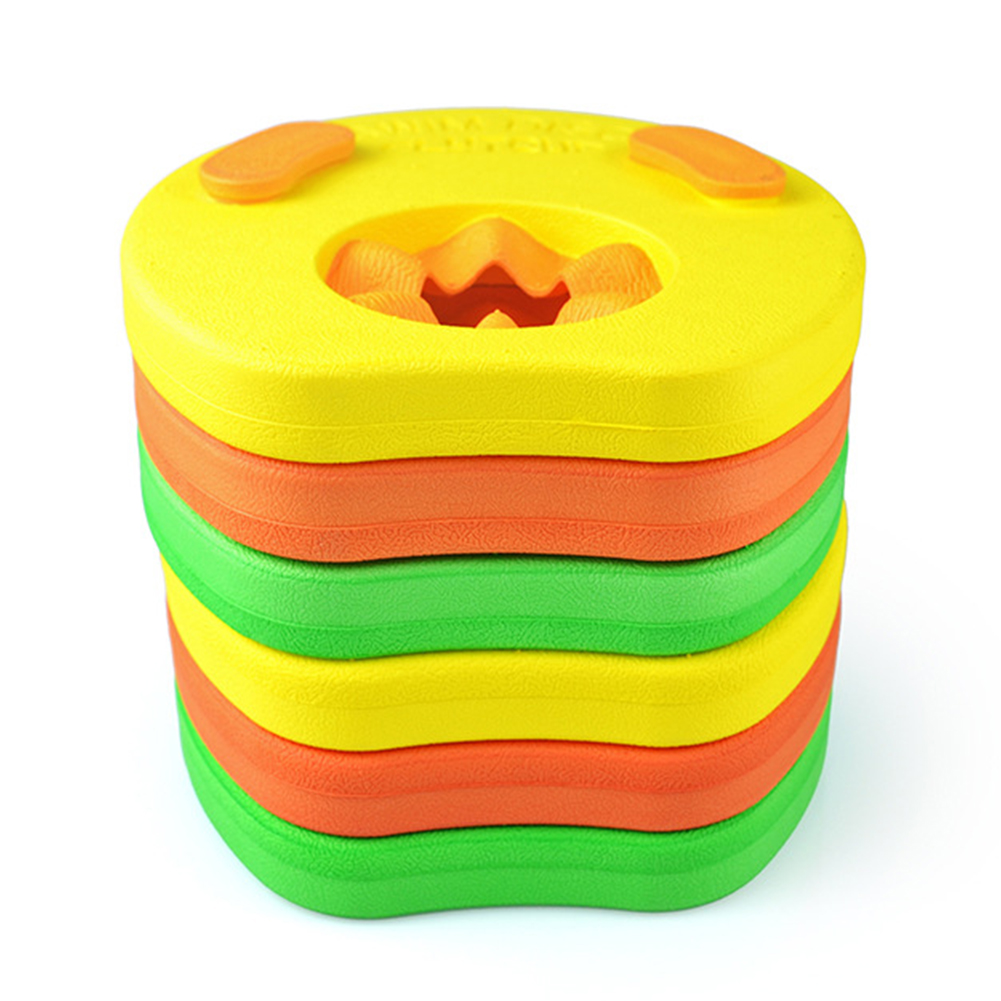 

6pcs Three-Color Kids Arm Float Discs Suit Eva Floating Sleeve Swim Rings, 501 Original