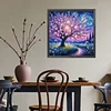 Diamond Painting-5D Full Round Drill Flower Trees(40x40cm)