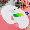 Plastic Clear Oval Painting Palette Drawing Watercolor Mixing Board PalletPainting By Numbers - DIY Venice(40*50 CM)