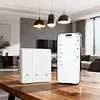 WiFi 10G Smart Light for Switch with 5M Radar Human Motion Detection Alarm Sensor Smart Push Light Button Compatible for Google Assistant & YandexAlice