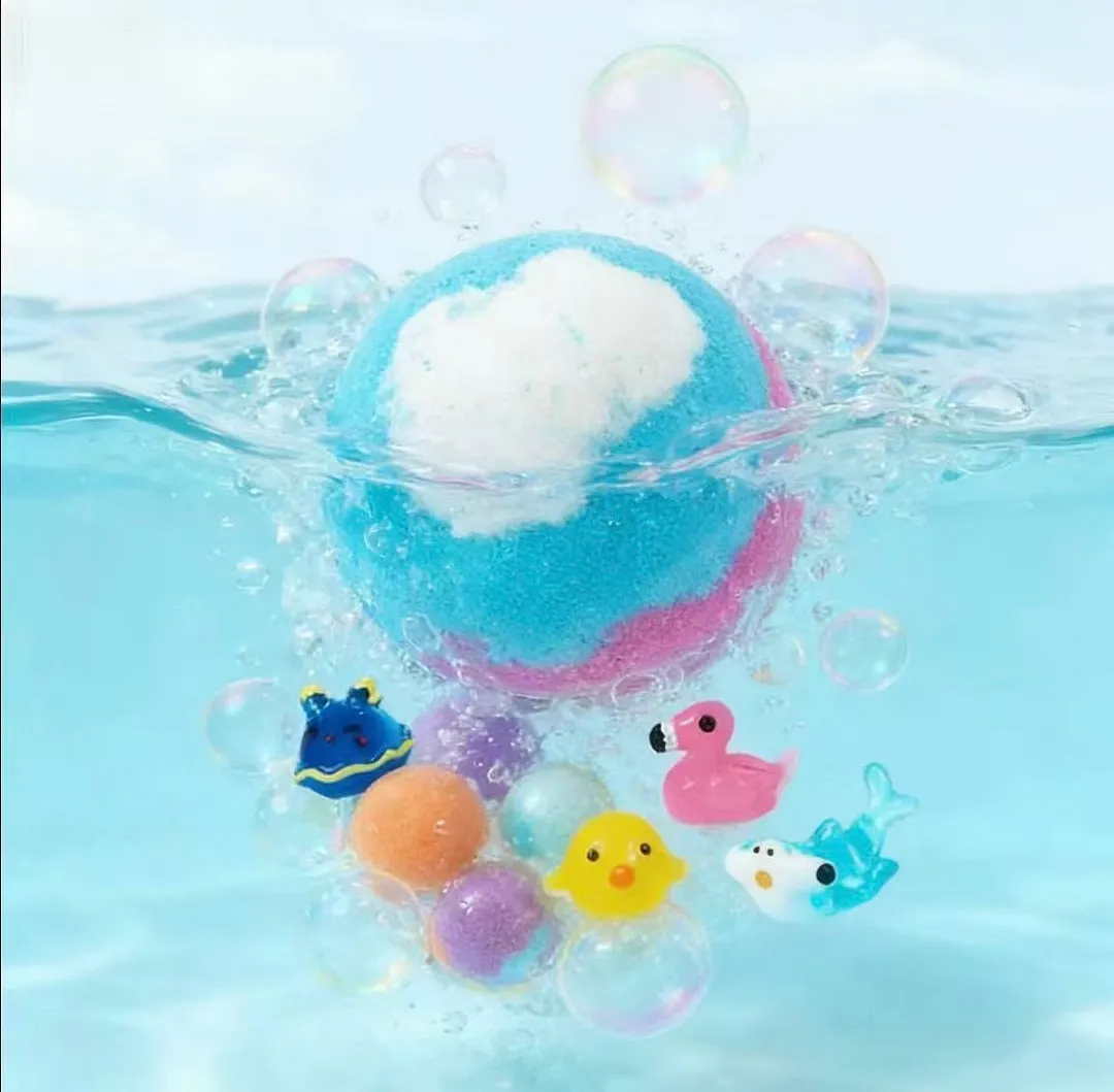 6-Piece Dinosaur Surprise Toy Bath Bomb Set