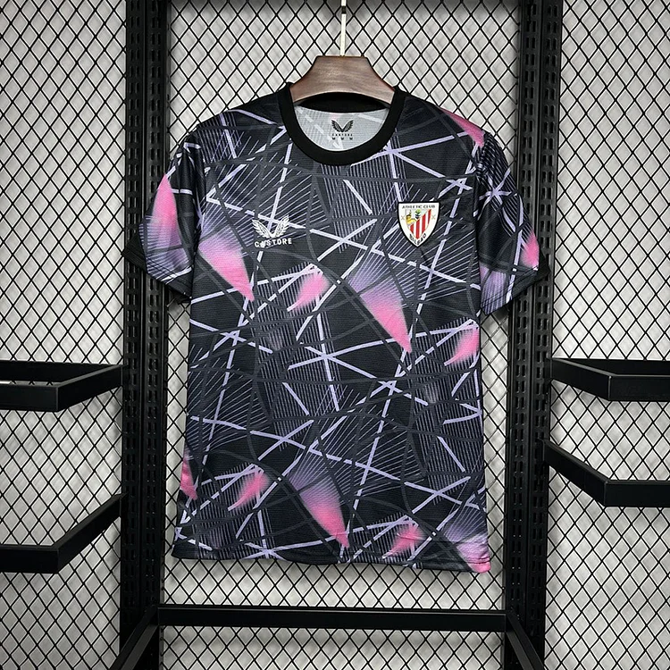 24-25 Athletic Bilbao Pre-match Third Jersey Lavender Jersey