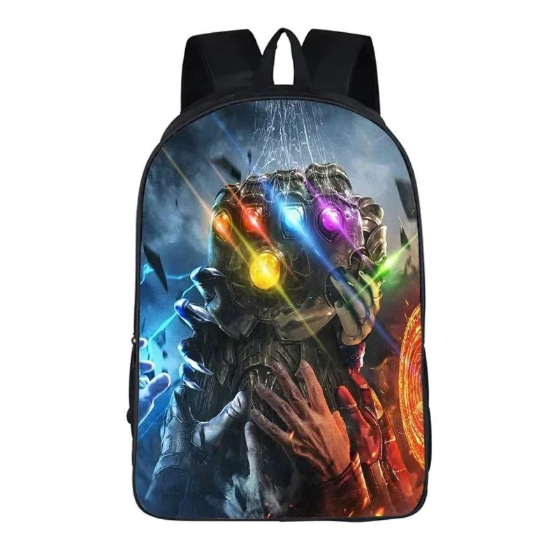 Buzzdaisy Avengers 4 Endgame Quantum Realm Backpack Bag School Sports Thanos