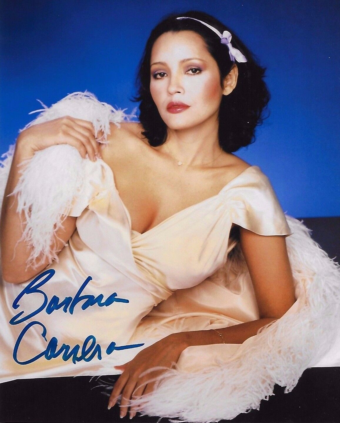 Barbara Carrera Signed 8x10 Photo Poster painting - James Bond Babe - NEVER SAY NEVER AGAIN H121