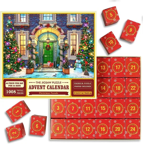 🎄Christmas Advent Calendar Jigsaw Puzzle 🧩