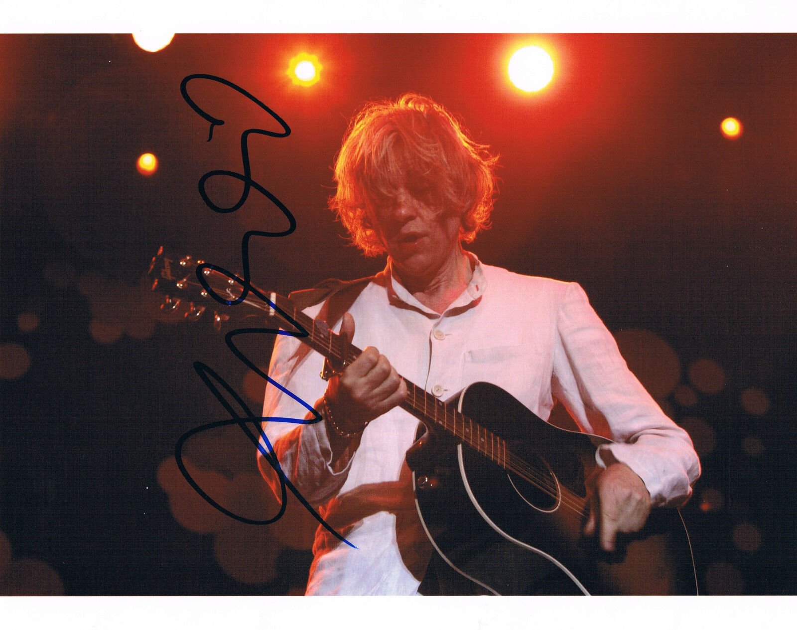 Bob Geldof 1951- genuine autograph Photo Poster painting 8x10