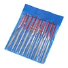 10 Pieces 140mm Diamond Mini Needle File Set Handy Tools for Ceramic Glass Gem Stone Hobbies and Crafts  NG4S